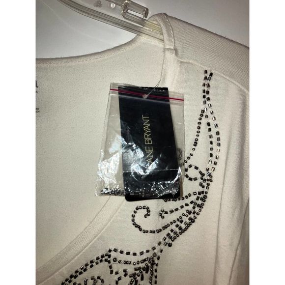 NWT!  Venezia Beige Blouse 26/28! - Picture 5 of 7